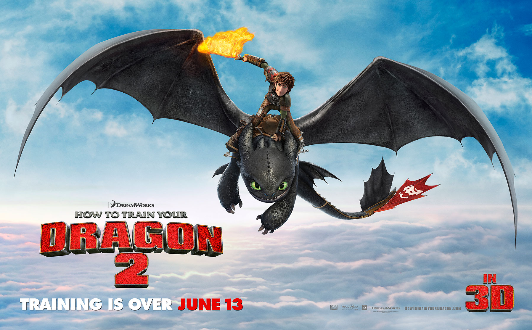 How to Train Your Dragon 2 | AMC Banner