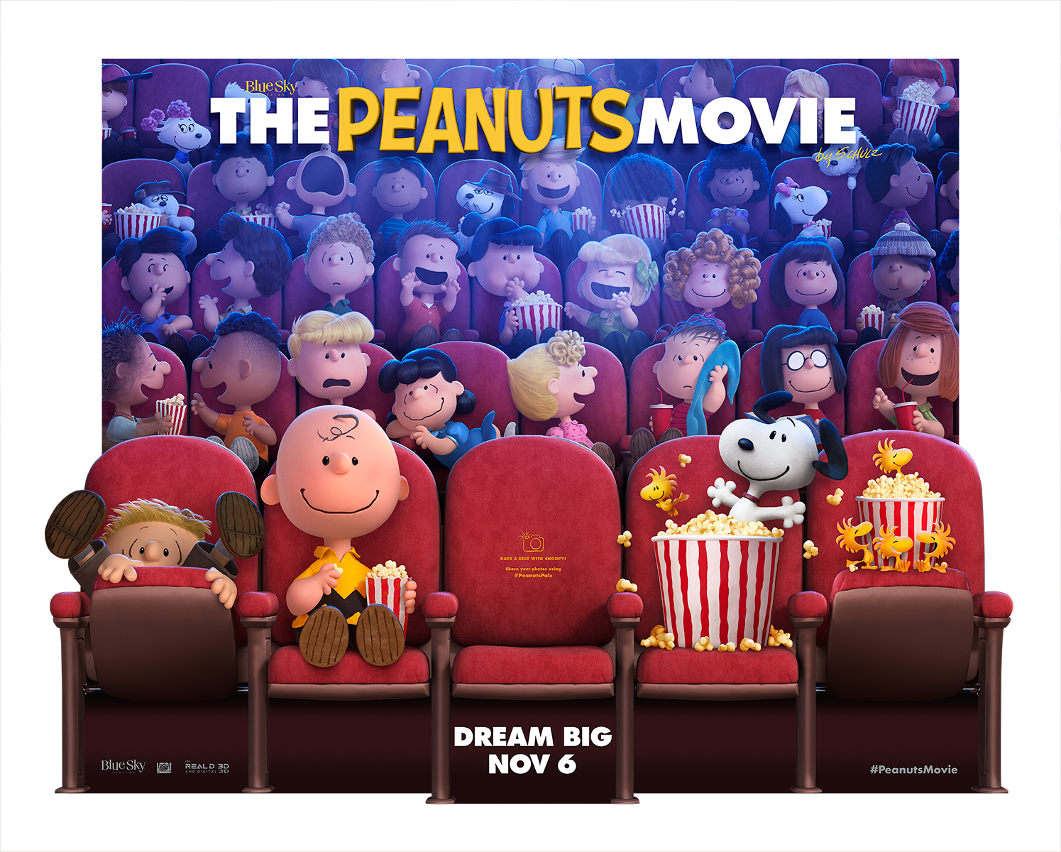 The Peanuts Movie | In Theater Standee