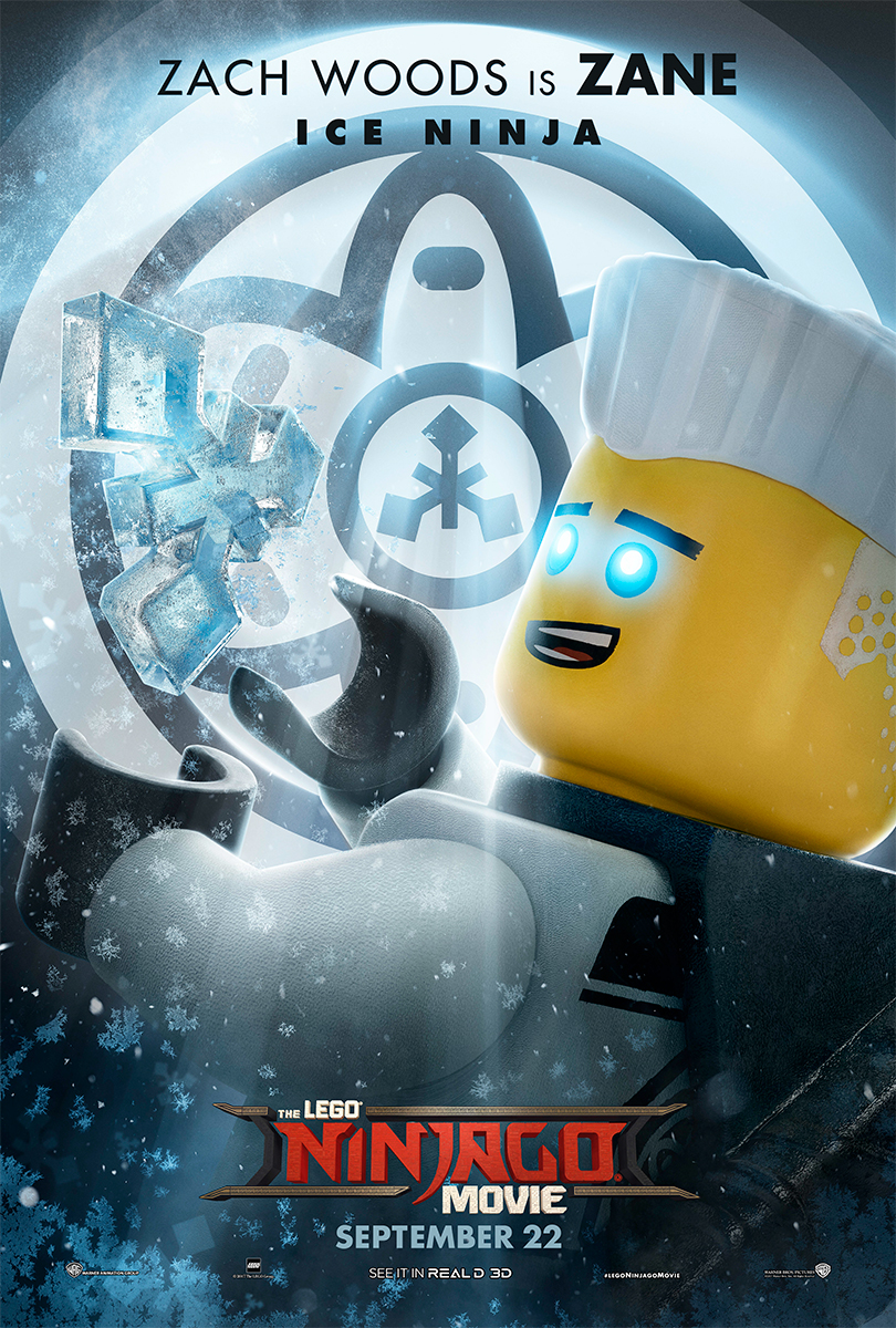 The Lego Ninjago Movie | Zane Banner Concept, Finishing & Illustration