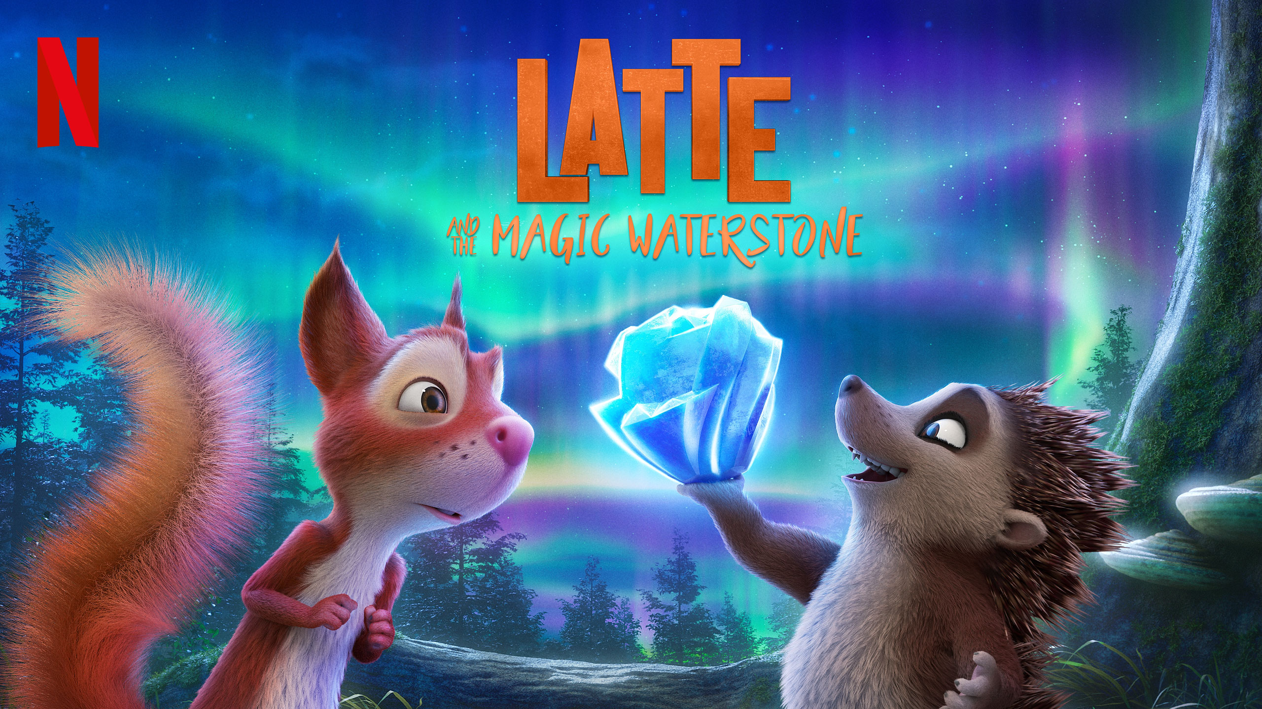 Latte and the Magic Waterstone | Netflix HDA Concept, Finishing & Illustration