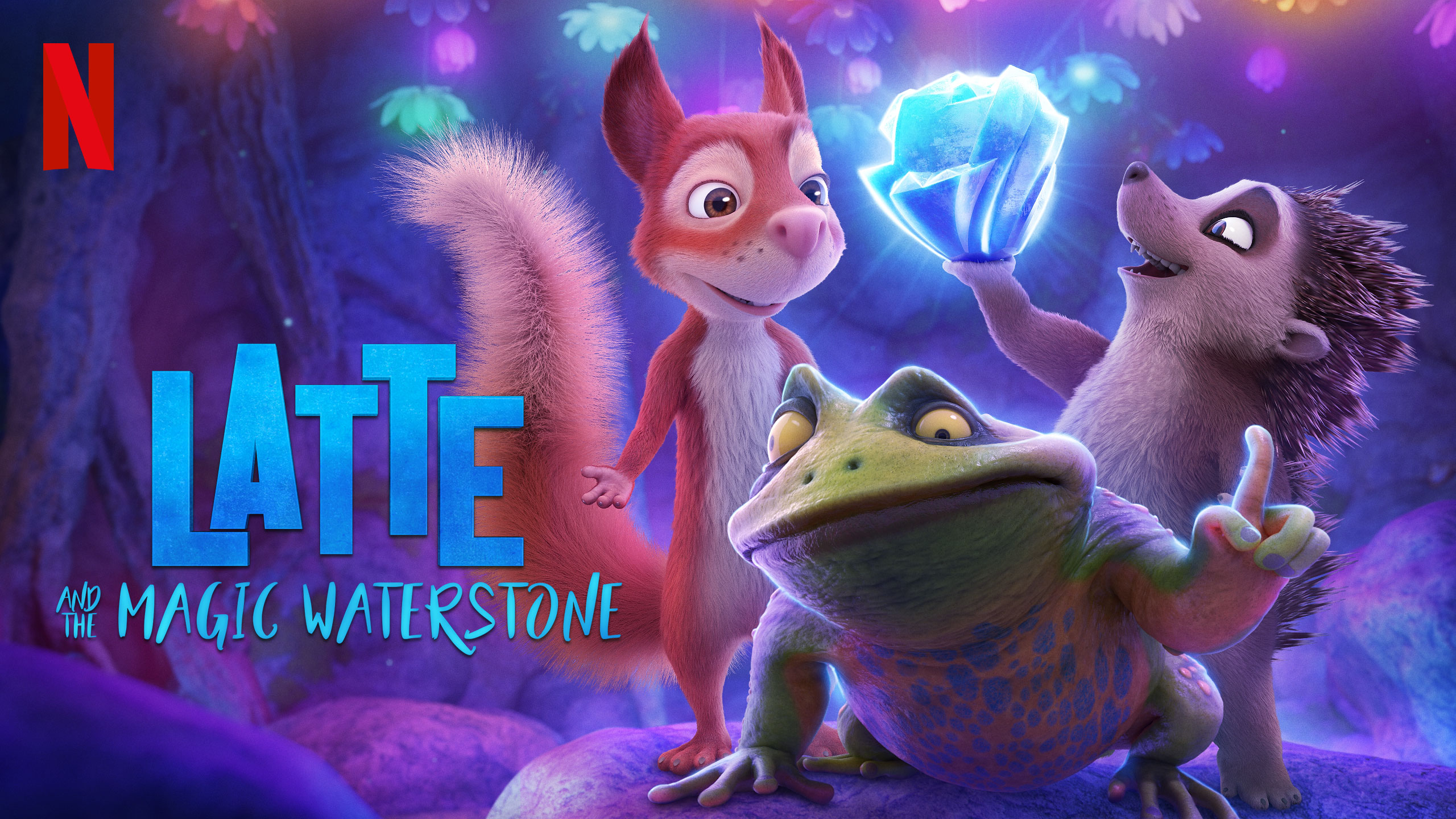Latte and the Magic Waterstone | Netflix HDA Concept, Finishing & Illustration