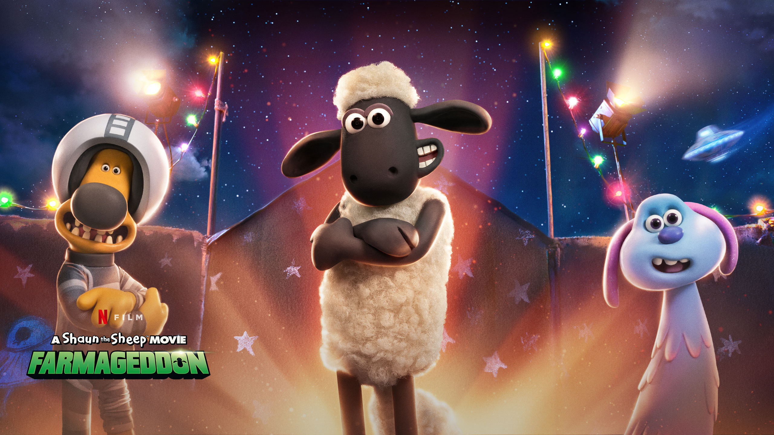 A Shaun the Sheep Movie: Farmageddon | Netflix Short Panel Concept, Finishing & Illustration