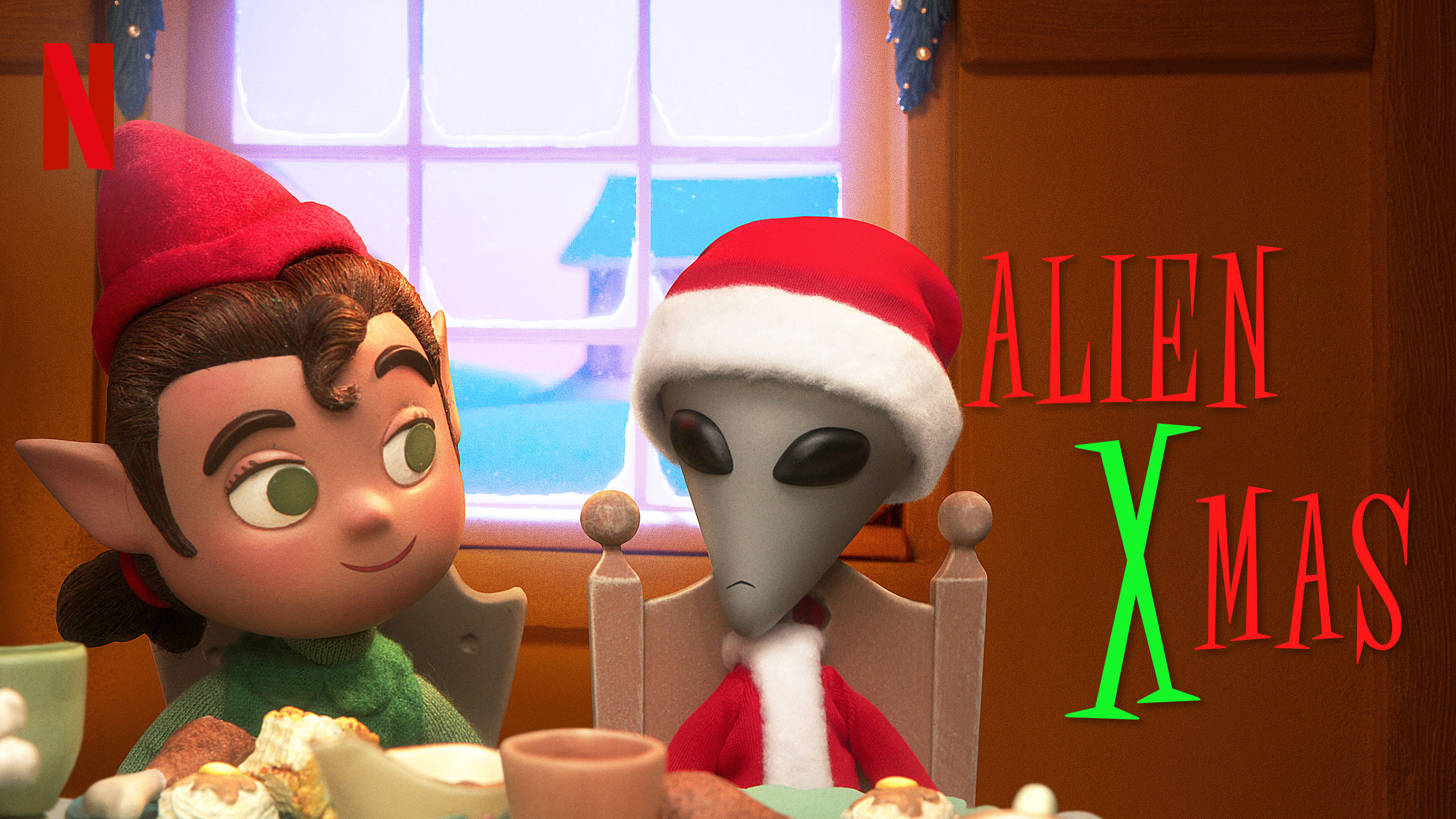 Alien XMas | Netflix DA Concept, Finishing & Illustration