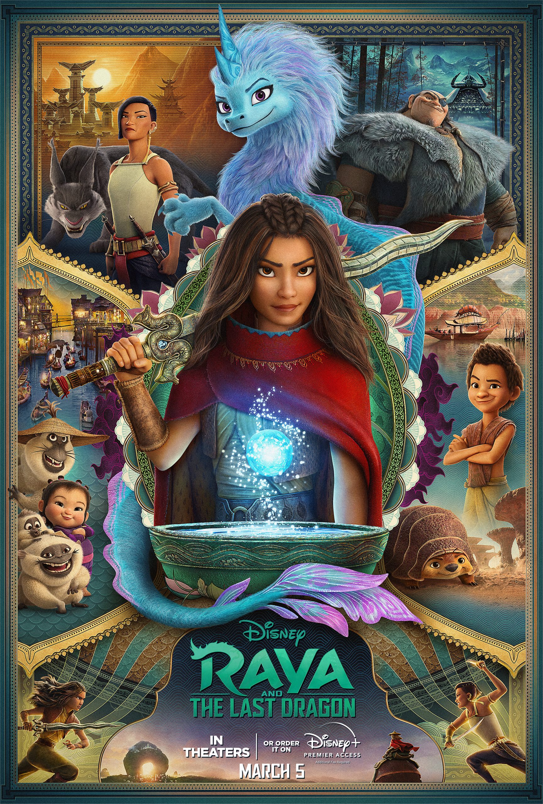 Raya and The Last Dragon | Payoff Poster Concept, Finishing & Illustration
