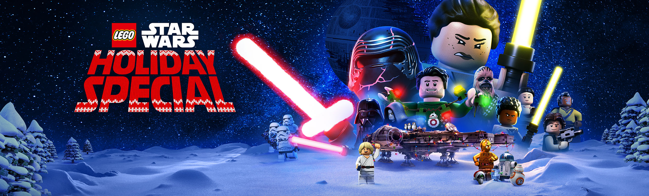 The Lego Star Wars Holiday Special | Billboard Finishing & Illustration