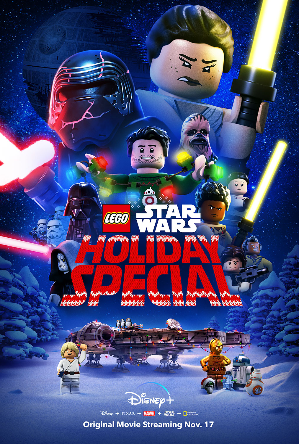 The Lego Star Wars Holiday Special | Key Art Finishing & Illustration