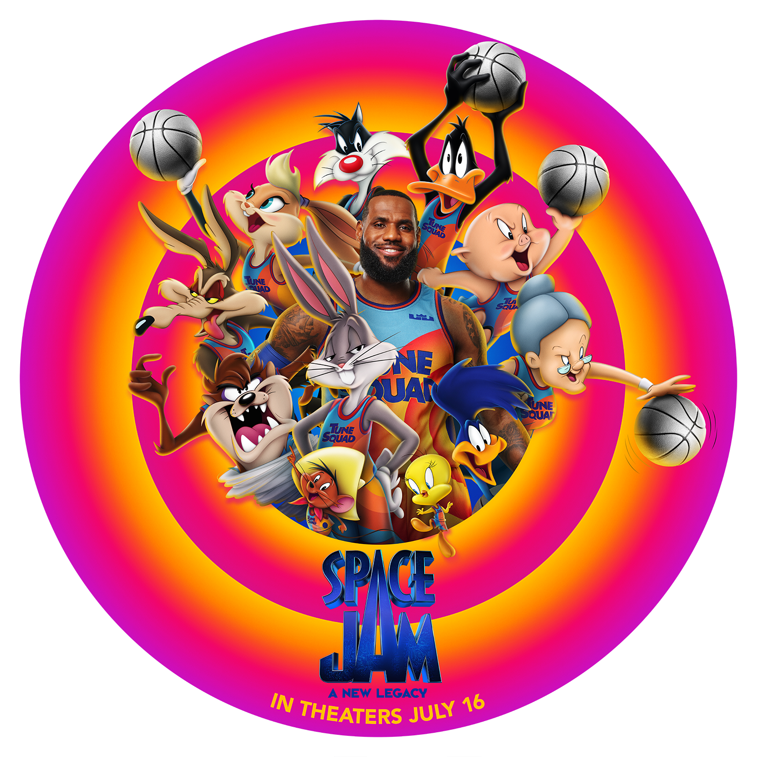 Space Jam: A New Legacy | Cling Finishing & Illustration