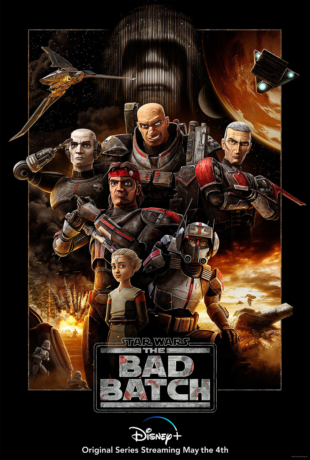 The Bad Batch | Poster Finishing & Illustration