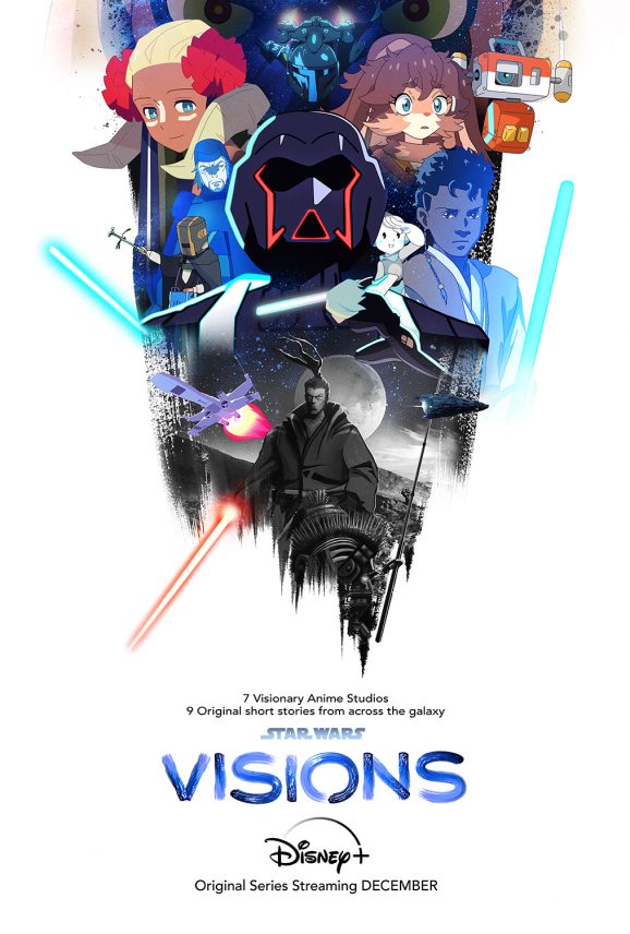 Star Wars Visions | Poster Finishing & Illustration
