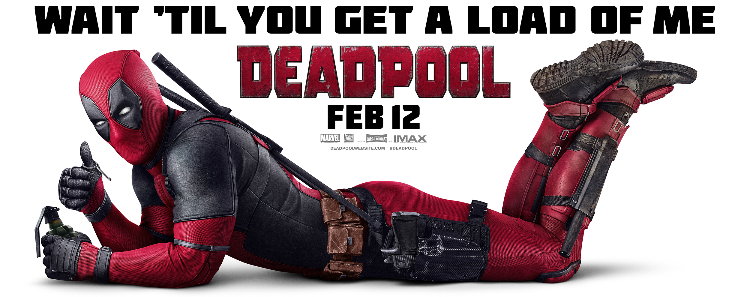 Deadpool | Billboard Design, Finishing & Illustration