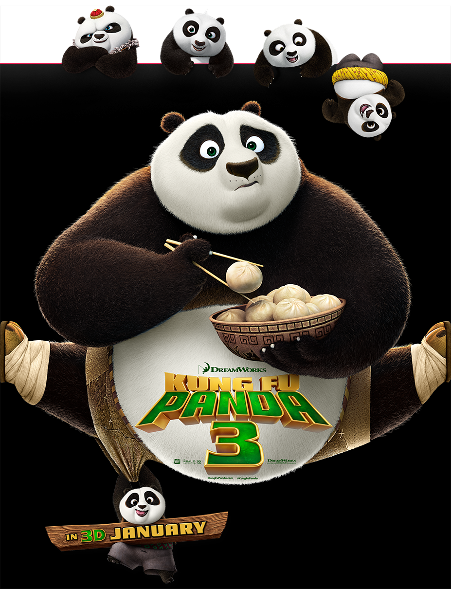 Kung Fu Panda 3 | Character Banner Finishing & Illustration