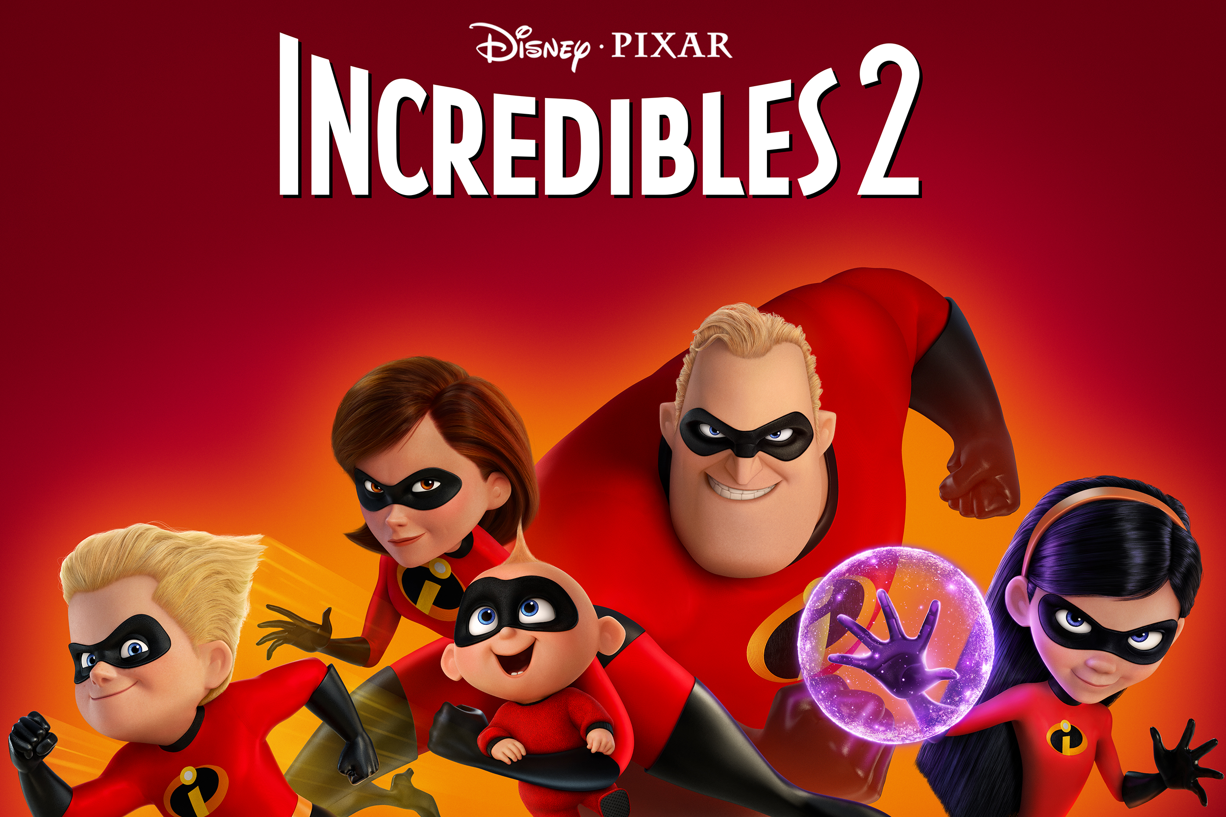 Incredibles 2 | Family International Outdoor Concept, Finishing & Illustration