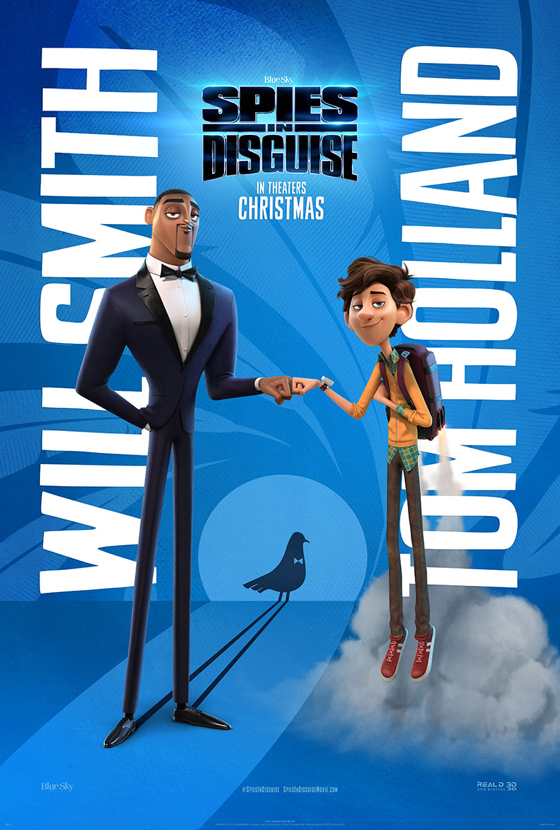 Spies in Disguise | One Sheet Finishing