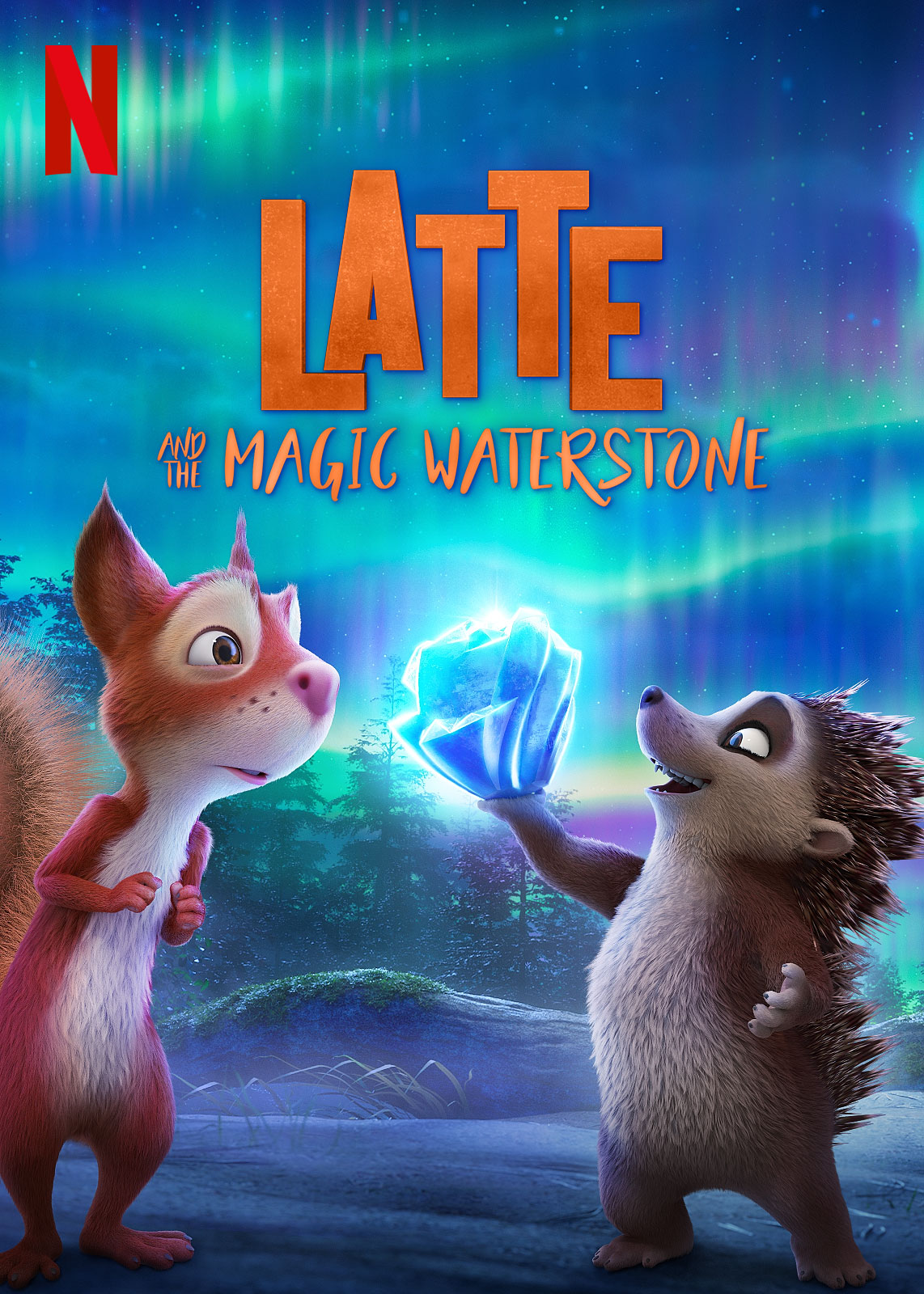 Latte and the Magic Waterstone | Netflix VDA Concept, Finishing & Illustration