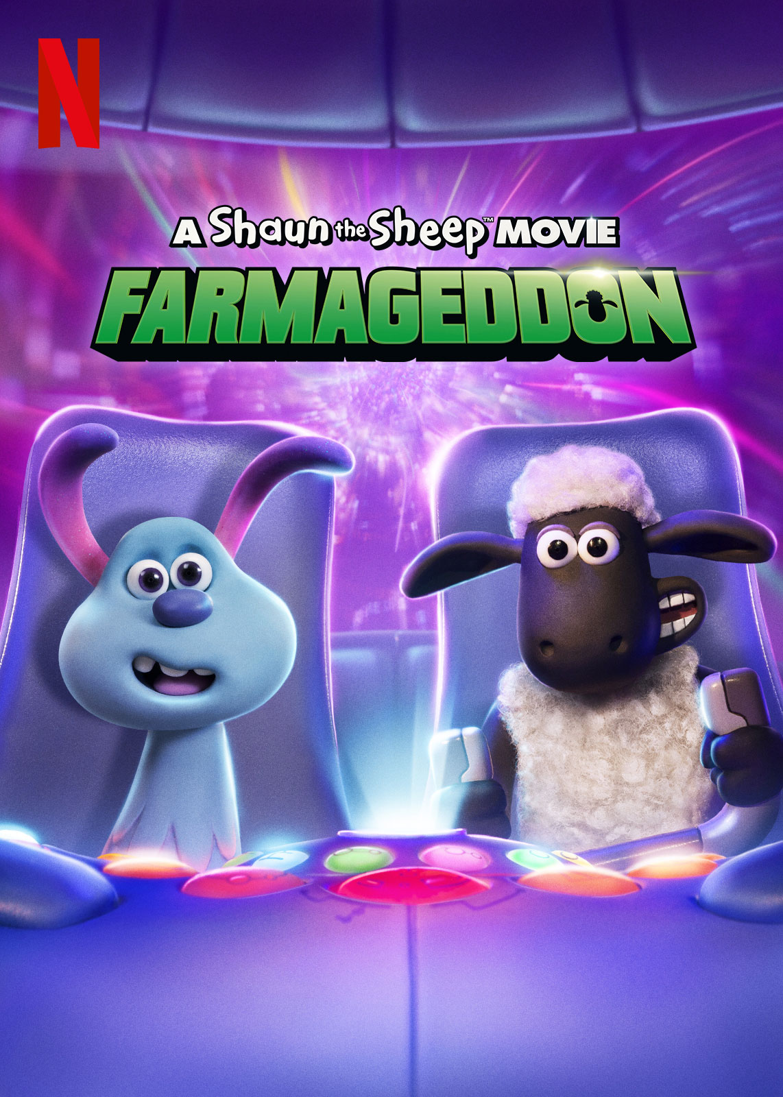 A Shaun the Sheep Movie: Farmageddon | Netflix VDA Concept, Finishing & Illustration