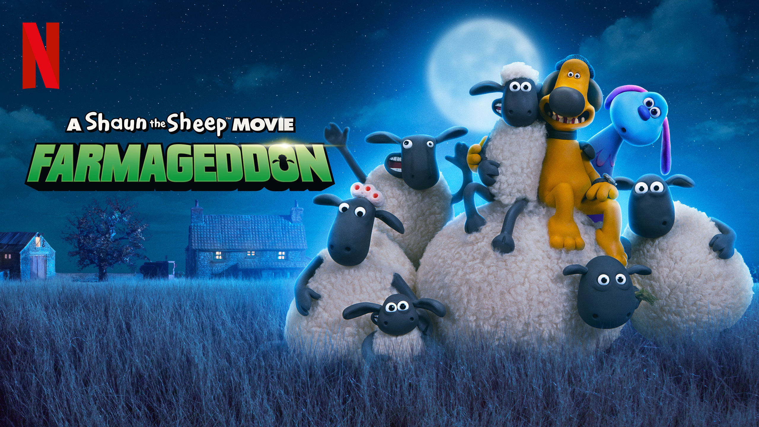 A Shaun the Sheep Movie: Farmageddon | Netflix HDA Concept, Finishing & Illustration