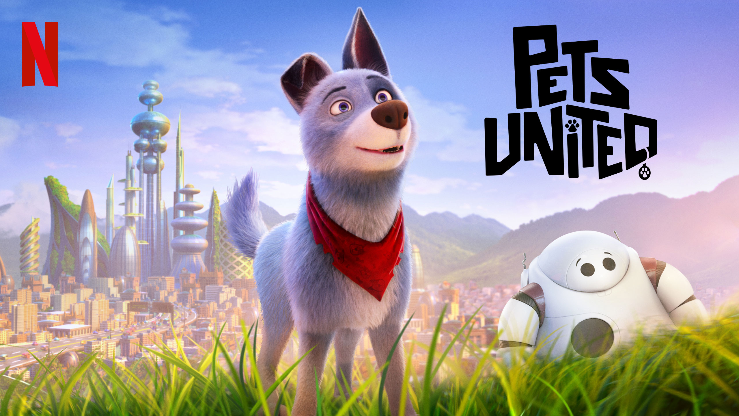Pets United | Netflix DA Concept, Finishing & Illustration