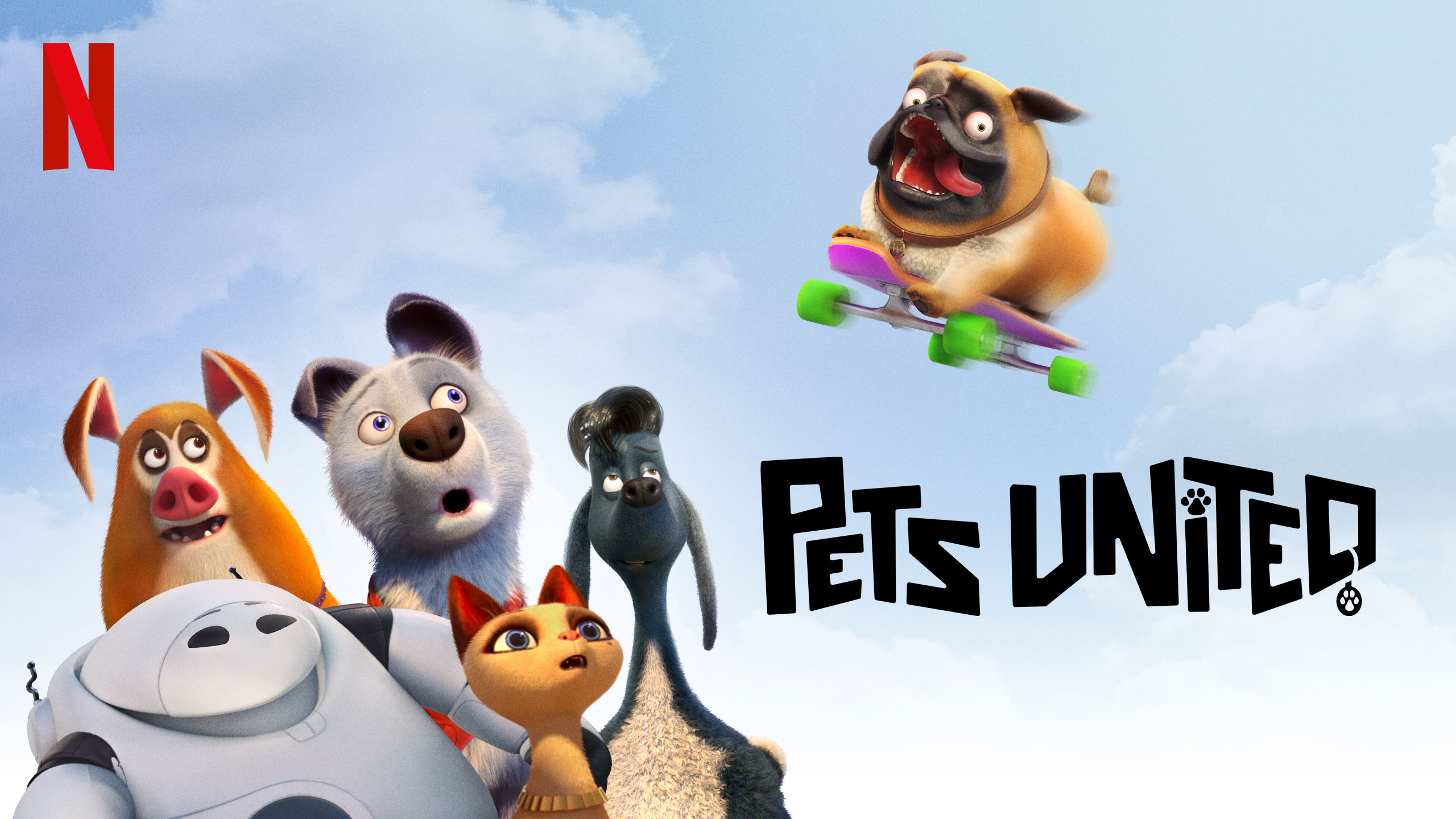 Pets United | Netflix DA Concept, Finishing & Illustration