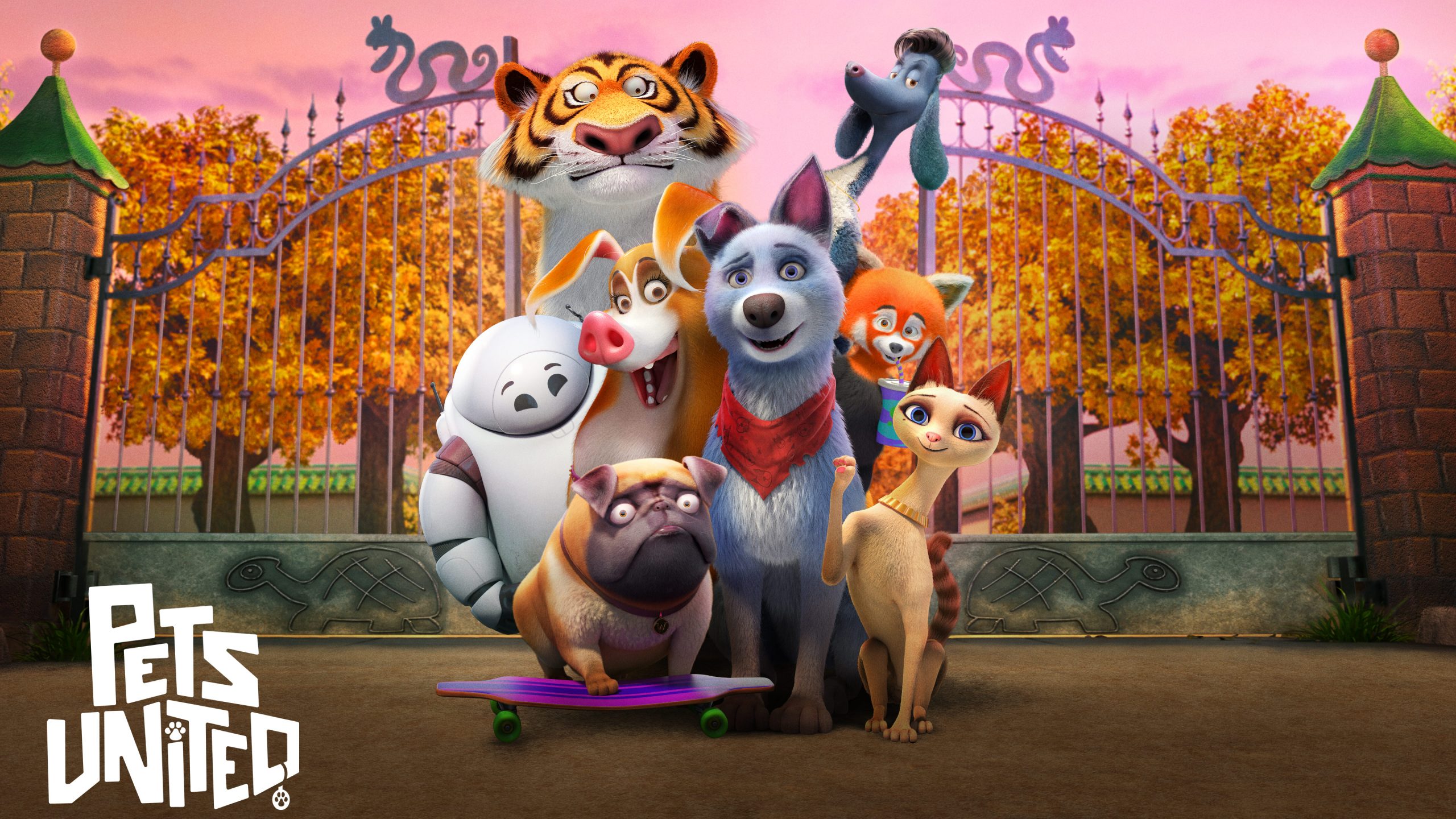 Pets United | Netflix Story Art Concept, Finishing & Illustration