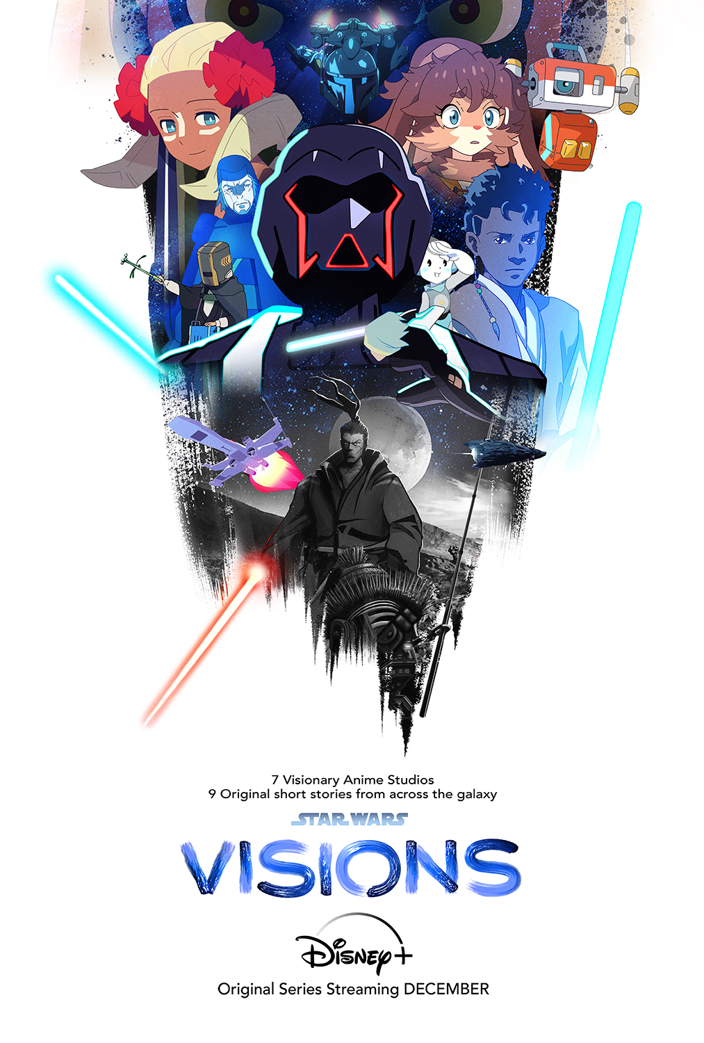 Star Wars Visions | Poster Finishing & Illustration