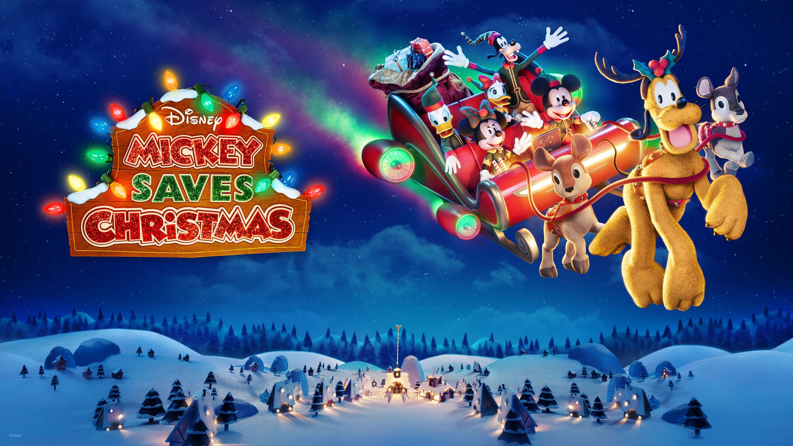 Mickey Saves Christmas | Concept, Finishing & Illustration